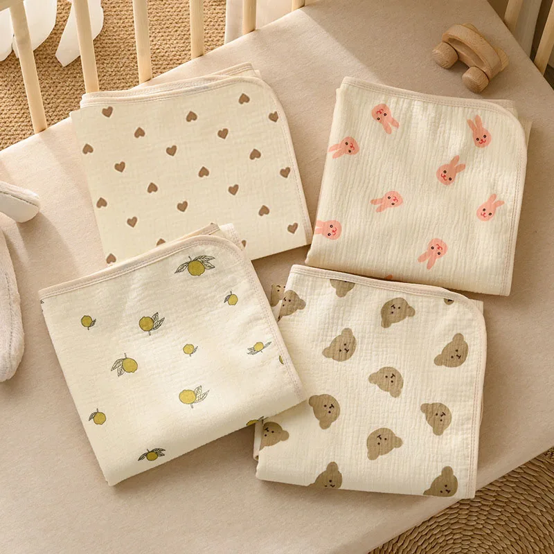Baby Mattress Waterproof - 再利用可能なベビーおむつマットカバーベビーおむつマットレスおむつ新生児綿防水おむつパット床プレイマット