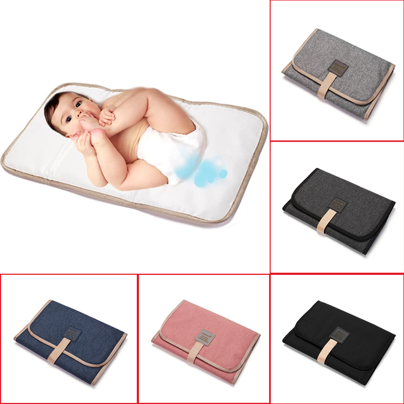Baby Mattress Waterproof - 防水ベビーおむつ交換マット折りたたみ新生児マットレスパッドポータブルベビーおむつ交換台オックスフォード幼児おむつシート
