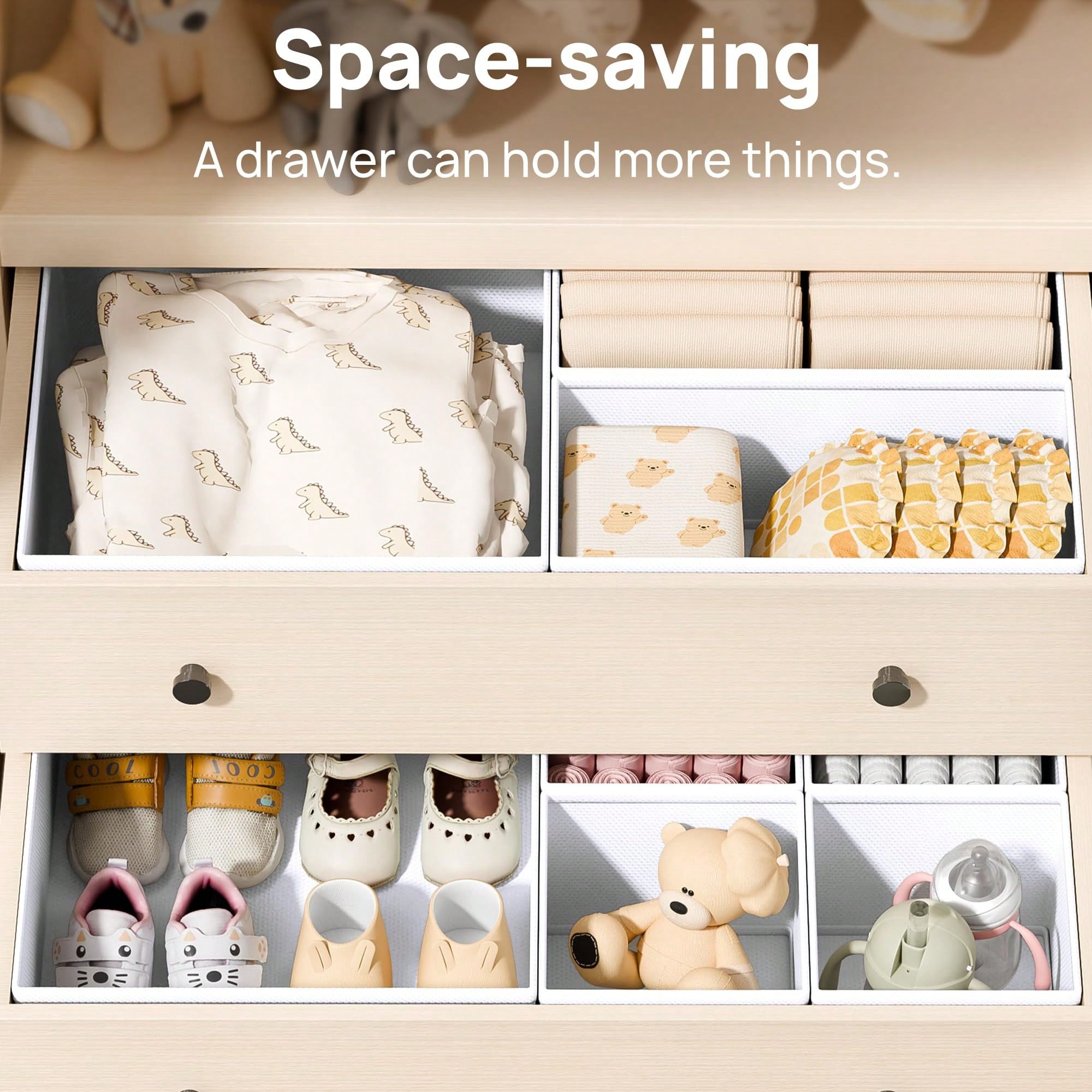 12個セット ベビー服収納ボックス ドレッサー引き出しオーガ - Baby Nursery Dresser Changing Table のレビューと価格