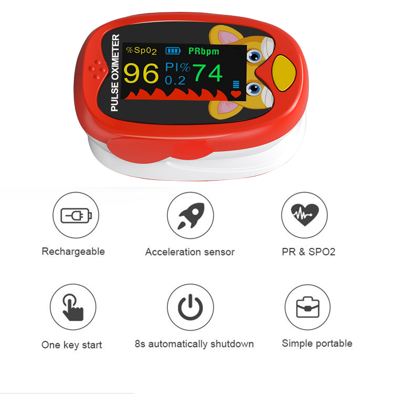 充電式指先パルスオキシメーター 血中酸素指先モニター 酸素飽 - Wearable Baby Monitor のレビューと価格