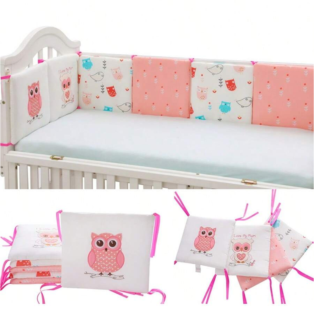 ベビーベッドプロテクターベビーベッドバンパーパッド 6 ピー - Baby Nursery Glider のレビューと価格
