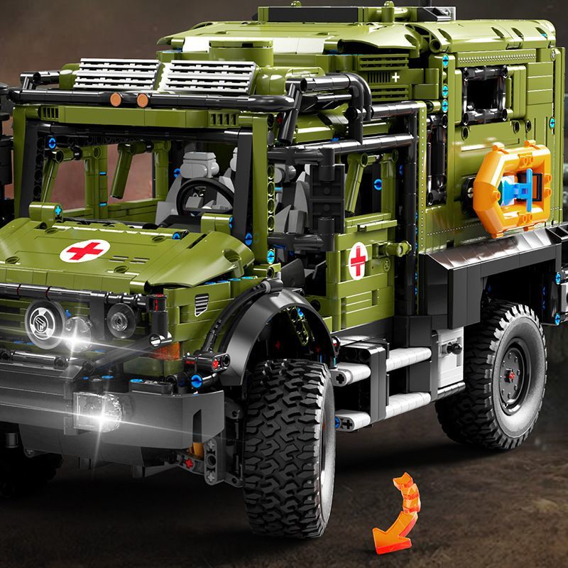 3850 個テクニカルリモコンオフロード救助車両ビルディング - Lego Set Technic のレビューと価格