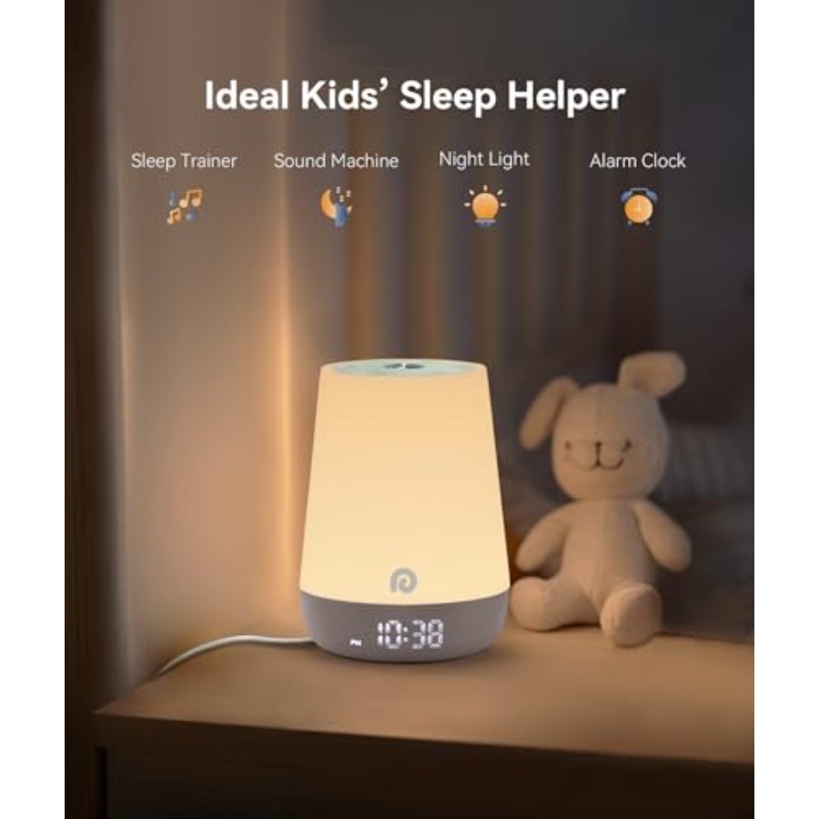 サウンドマシンベビー - ホワイトノイズサウンドマシンベビー - Sound Sleep Trainer Clock のレビューと価格