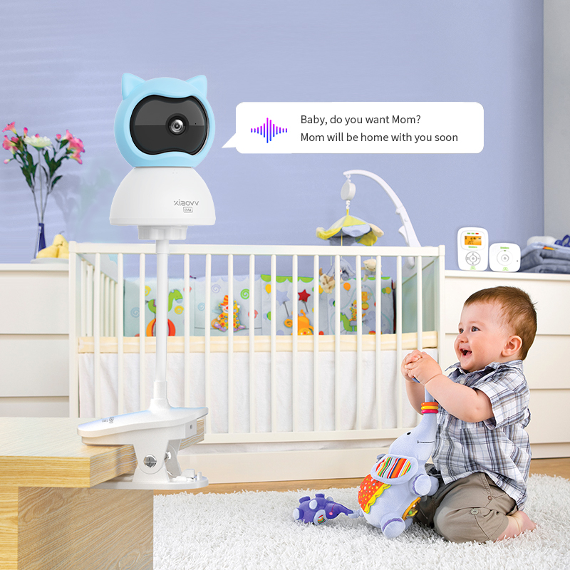 4MP WiFi対応 xiaovv 室内ベビーモニター 双方 - Wearable Baby Monitor のレビューと価格