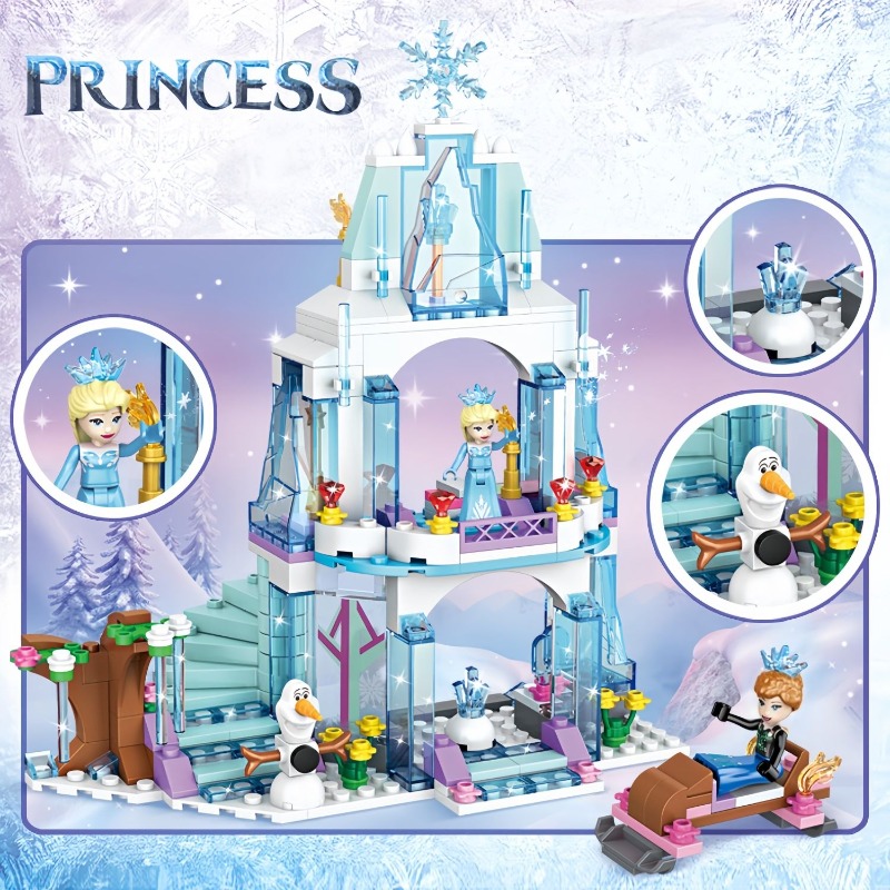 エルサアイスキャッスルビルディングブロックセット プリンセス - Lego Set Technic のレビューと価格
