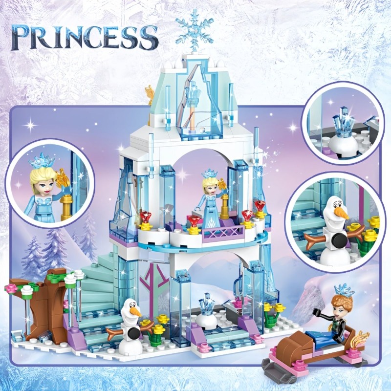 エルサアイスキャッスルビルディングブロックセット プリンセス - Lego Set Technic のレビューと価格