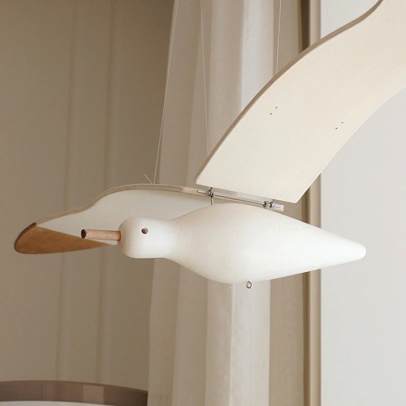 木の鳥の形をしたクリエイティブな壁掛け,子供部屋,ホテルのア - Baby Nursery Letters のレビューと価格