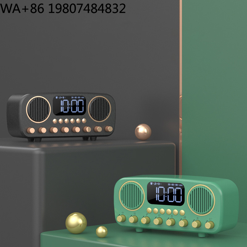 レトロデスクトップ睡眠トレーナー ワイヤレスオーディオスピー - Sound Sleep Trainer Clock のレビューと価格