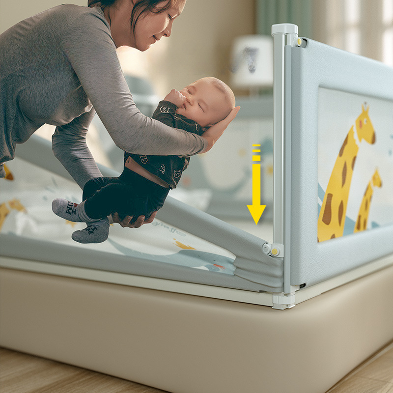 赤ちゃんの落下防止フェンス,ベッドサイドのベゼル,完全に裏打 - Baby Nursery Glider のレビューと価格